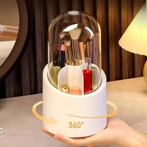 Neatly™ 360° Rotating Skincare & Makeup Organizer | Desktop Cosmetic Storage