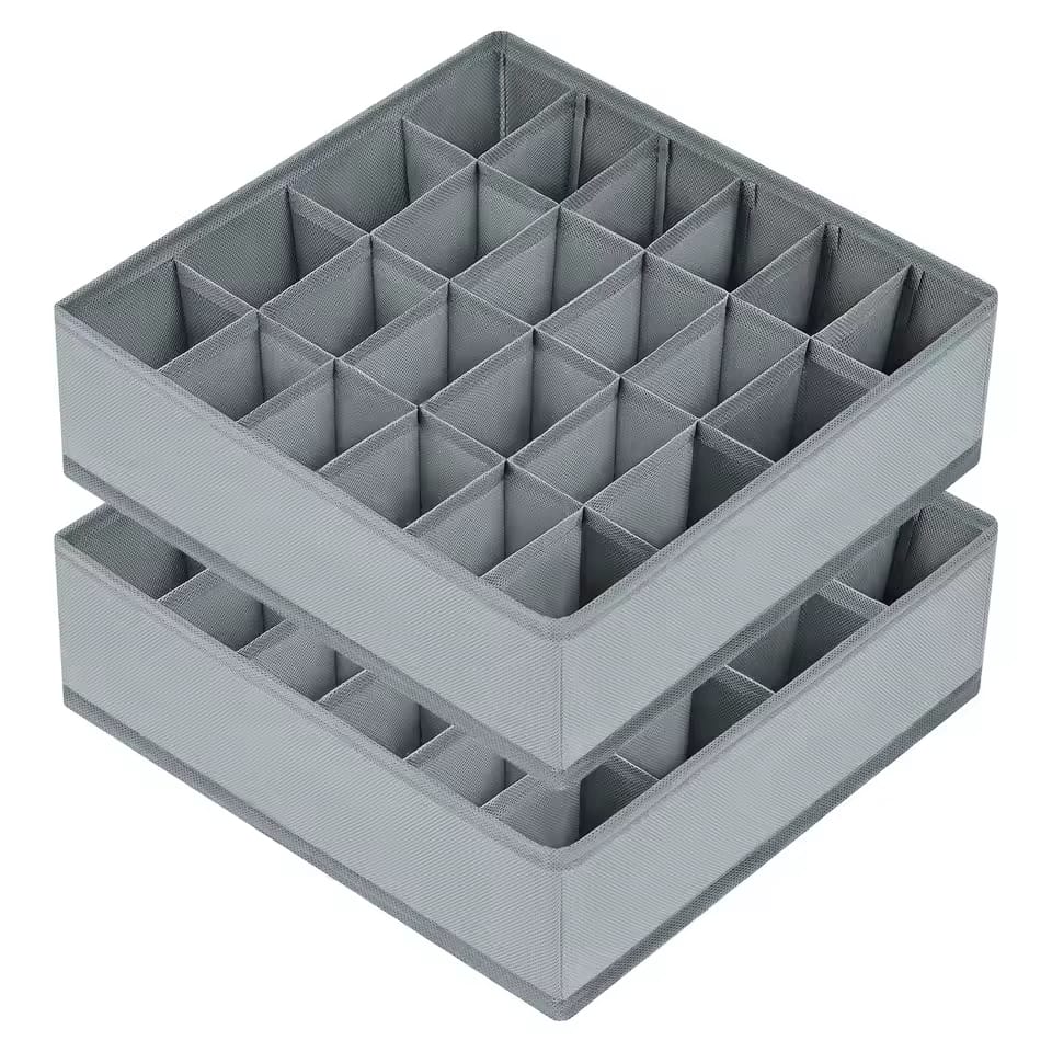 Neatly™ 24-Grid Drawer Organizer – Socks & Underwear Divider