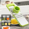 Neatly™ 5-in-1 Multifunction Vegetable Slicer | Stainless Steel Handheld Grater & Cutter