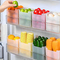 Neatly™ Mini Fridge Crate Organizers (Set of 4) | Refrigerator Side-Door Storage Boxes