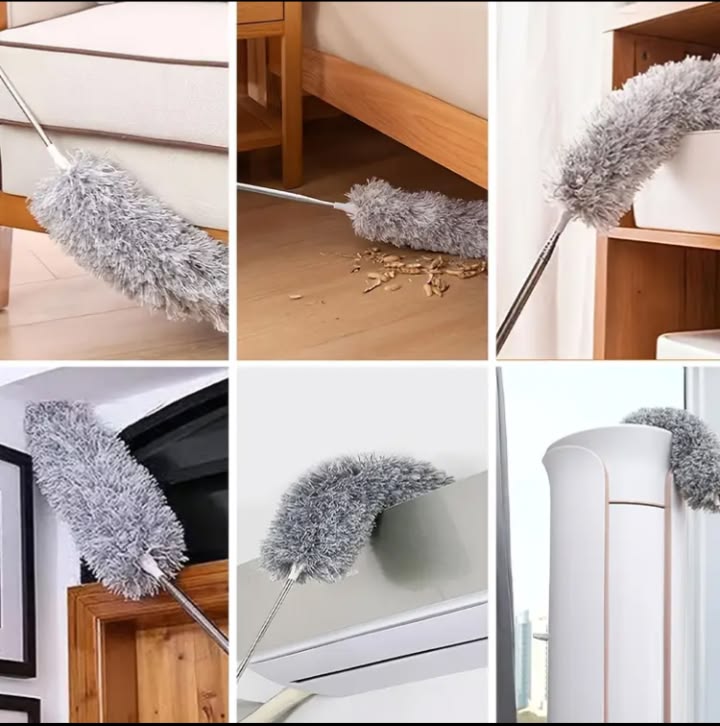 Neatly™ Flexible Microfiber Duster | Bendable Long-Reach Cleaning Brush