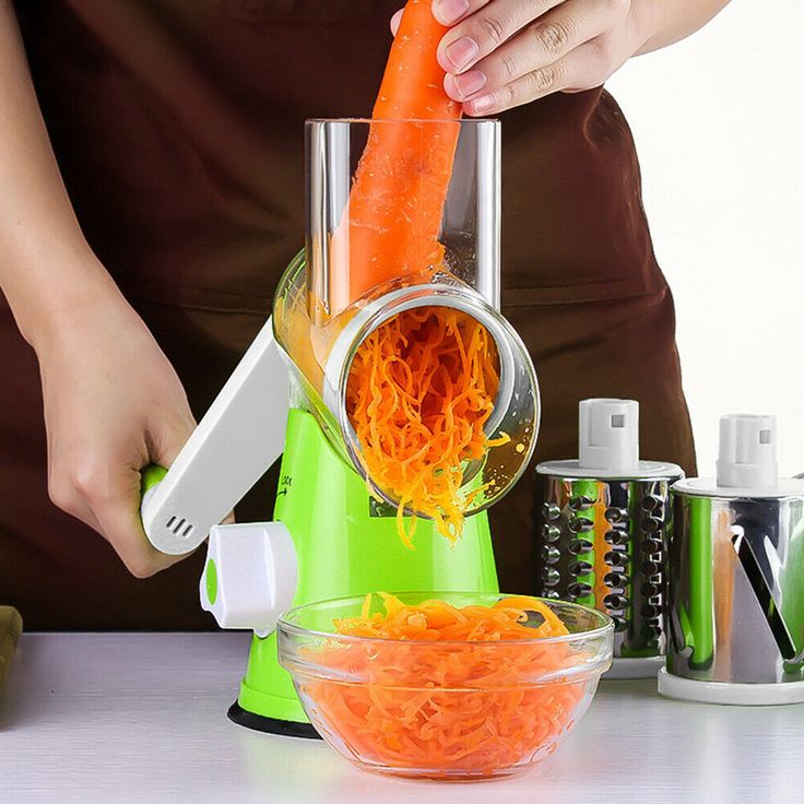 Neatly™ 3-in-1 Rotary Drum Slicer | Multifunctional Manual Vegetable Grater & Cutte