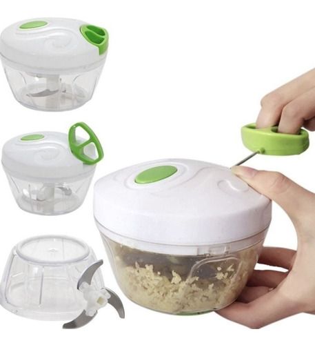 Neatly™ Speedy Chopper Turbo Cutter | Manual Pull-String Vegetable & Fruit Mincer