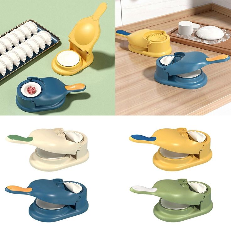Neatly™ 2-in-1 Manual Dumpling Maker | Portable Dough Press & Samosa Mould
