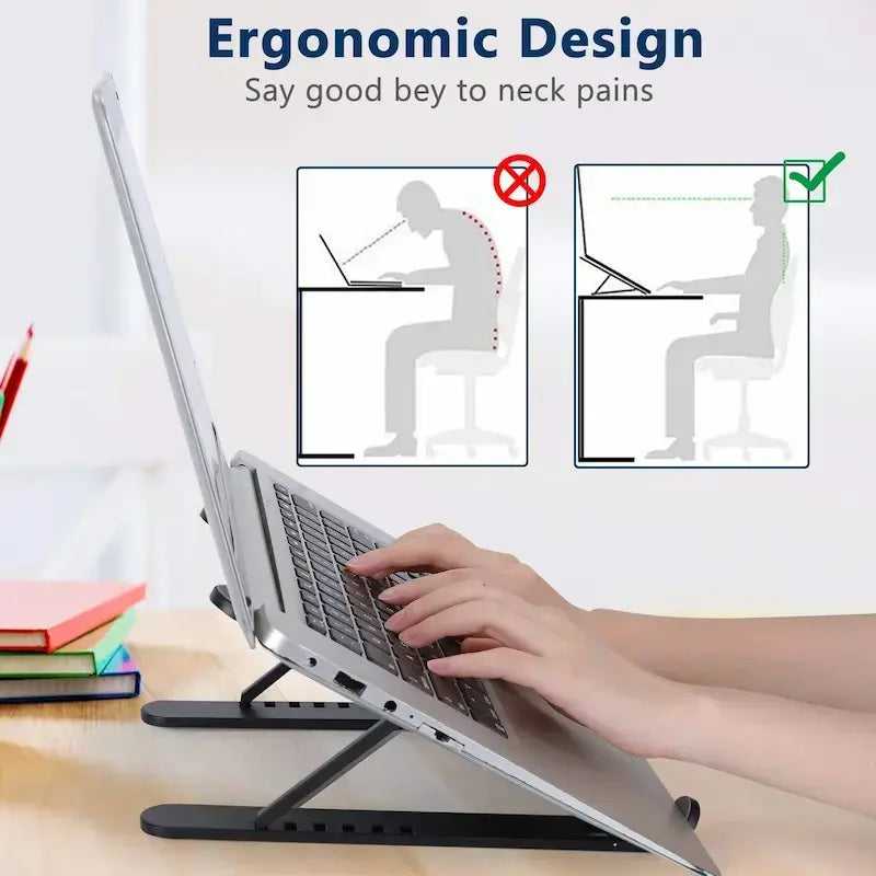 Neatly™ Elevate Adjustable Aluminum Laptop Riser