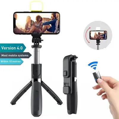 Neatly™ SnapGlow Bluetooth Selfie Tripod