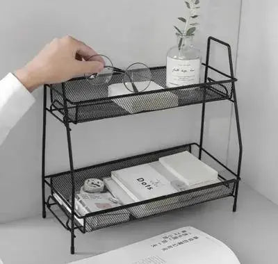 Neatly™ MeshTier 2-Level Desk & Vanity Organizer