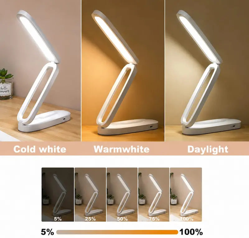 Neatly™ FlexiClamp Rechargeable Reading Light