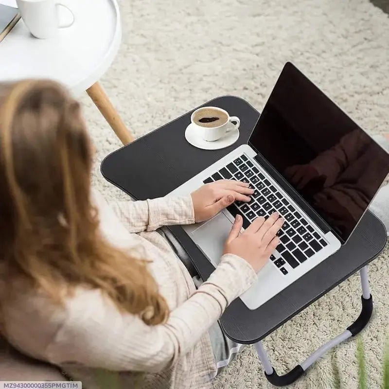 Neatly™ LapFlex Folding Bed Desk (All-Black Edition)