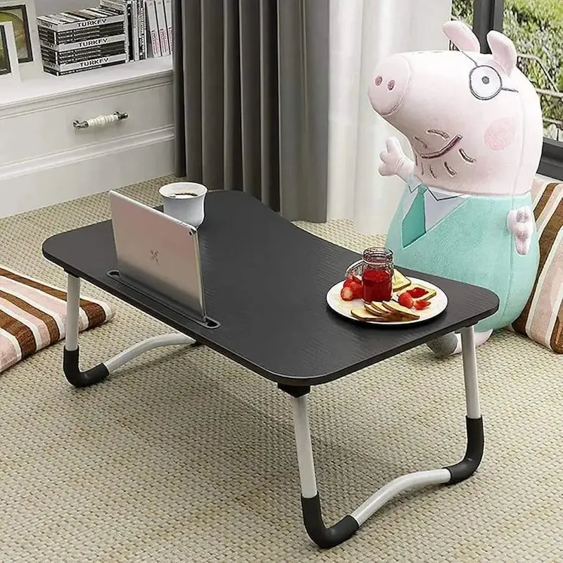 Neatly™ LapFlex Folding Bed Desk (All-Black Edition)