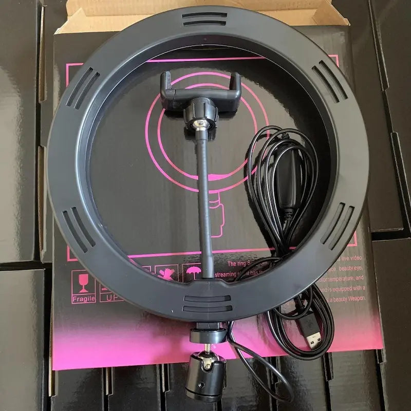 Neatly™ HaloGlow Desk Ring Light