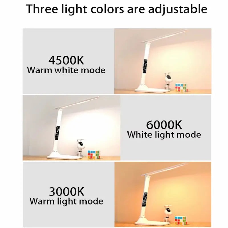 Neatly™ LuminaDesk LCD Smart Folding Lamp