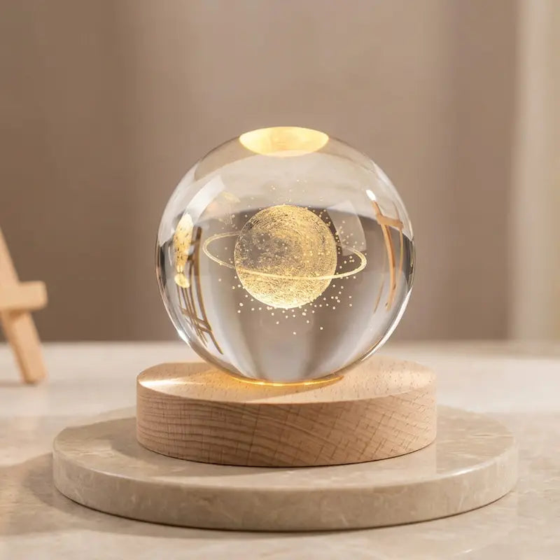 Neatly™ Lumina Crystal Globe Ambient Light