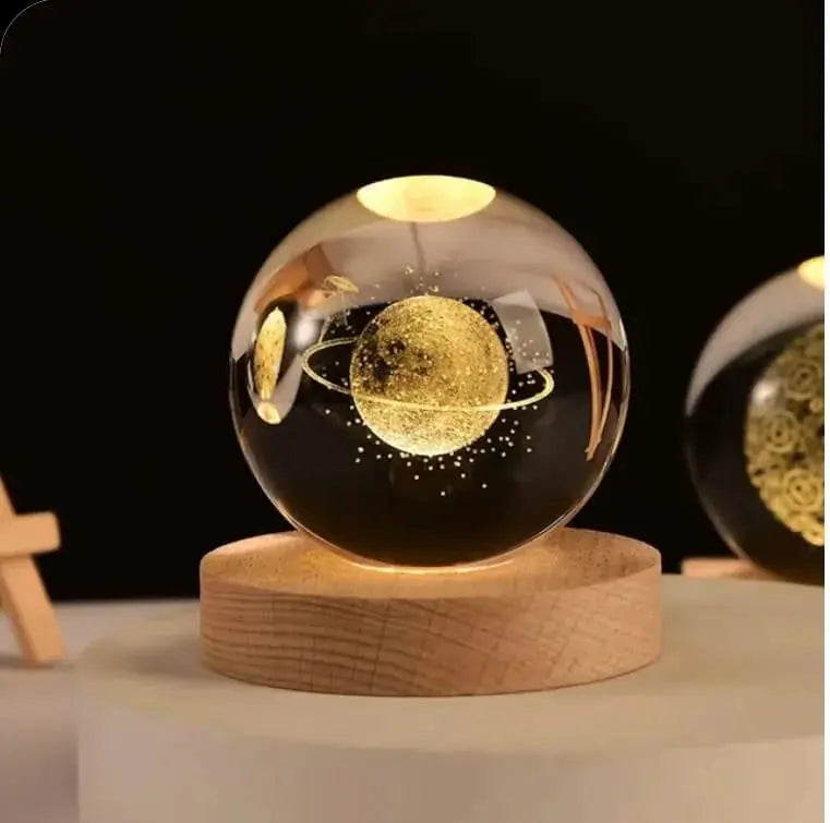Neatly™ Lumina Crystal Globe Ambient Light