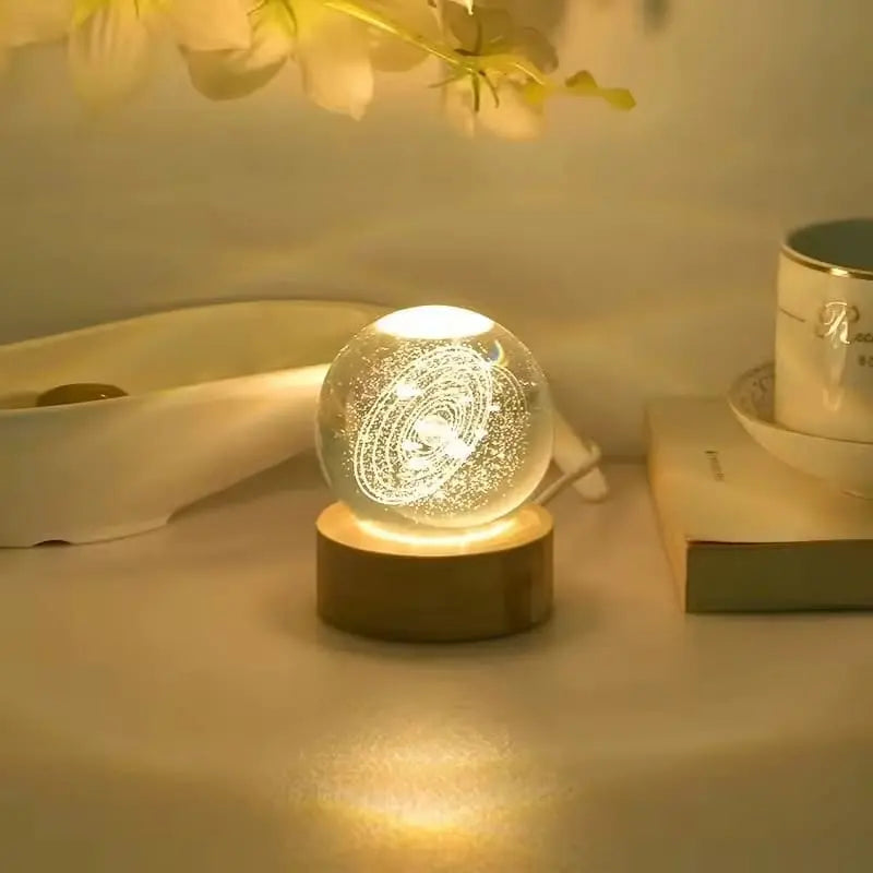 Neatly™ Lumina Crystal Globe Ambient Light