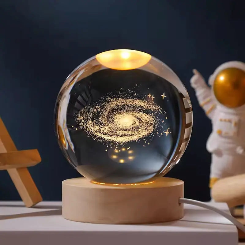 Neatly™ Lumina Crystal Globe Ambient Light