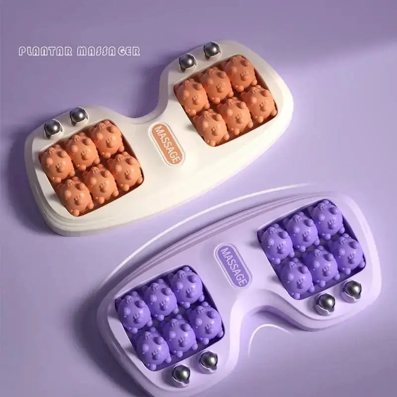 Neatly™ Dual-Roller Under-Desk Foot Massager