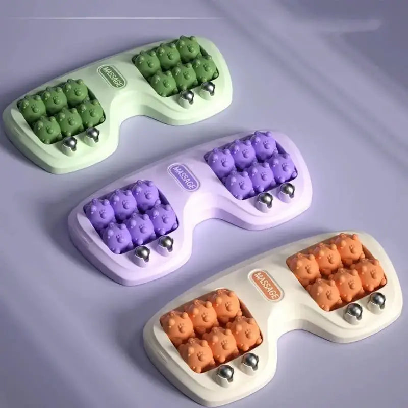 Neatly™ Dual-Roller Under-Desk Foot Massager