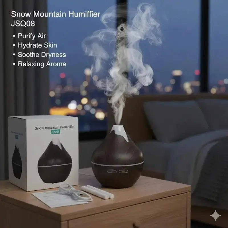Neatly™ Alpine Mist Ambient Desk Humidifier