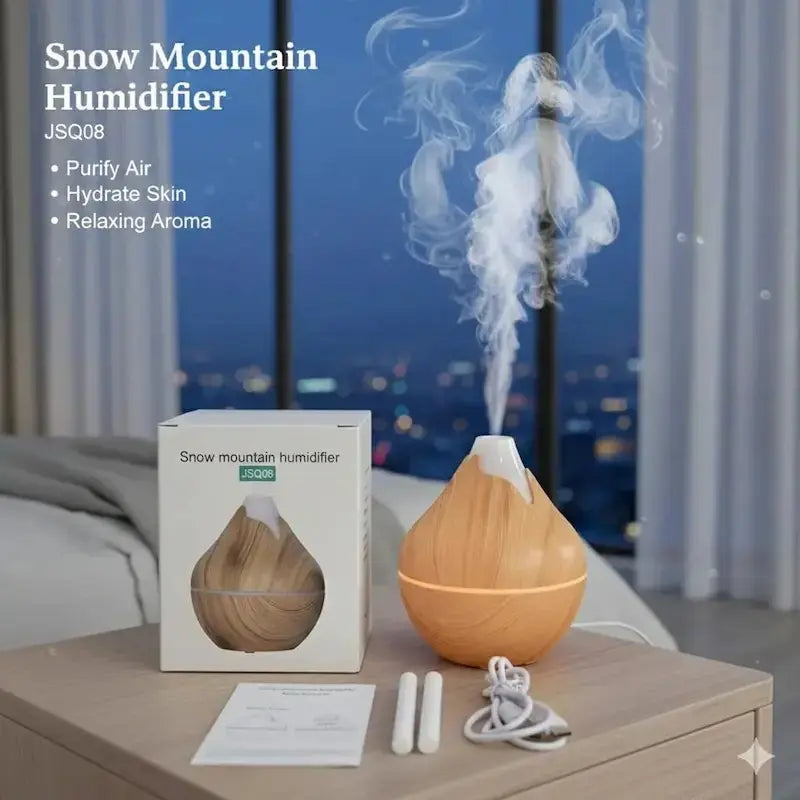 Neatly™ Alpine Mist Ambient Desk Humidifier